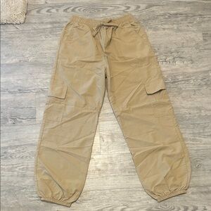 Art Class Beige Elastic Cargo pants